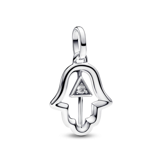Hamsa Hand Medallion Charm Premium Fashion Jewelry Gift Collection