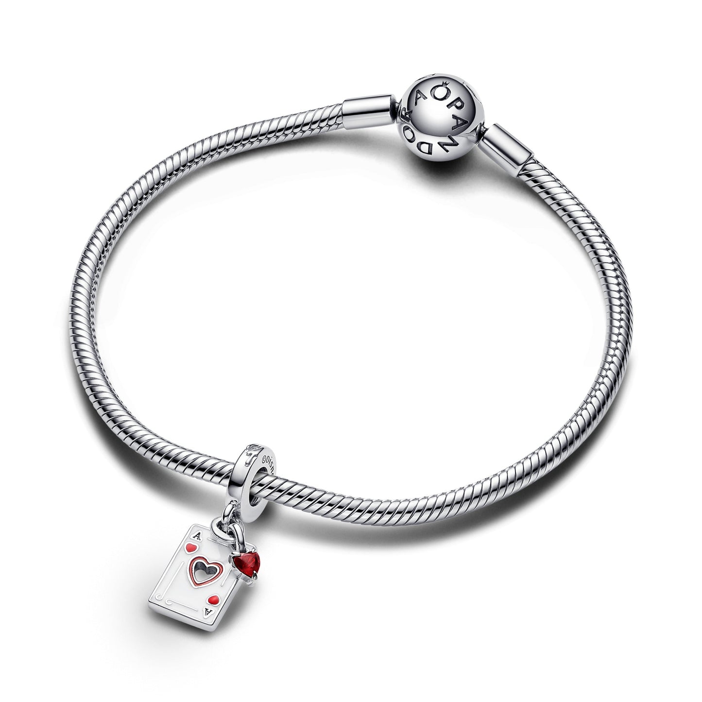 Disney Villains Queen of Hearts Double Dangle Charm Premium Fashion Jewelry Gift Collection