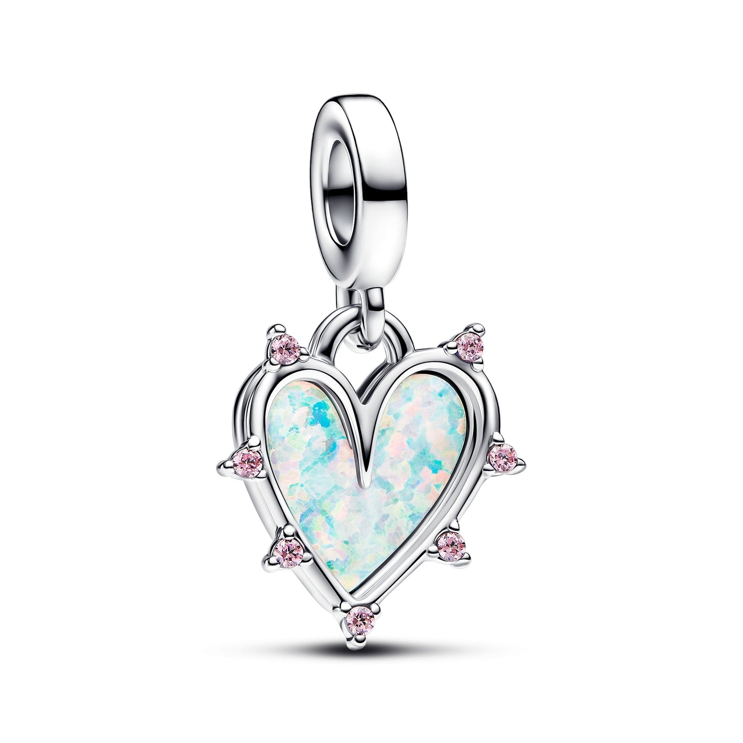 Friendship Opalescent Double Dangle Charm Premium Fashion Jewelry Gift Collection
