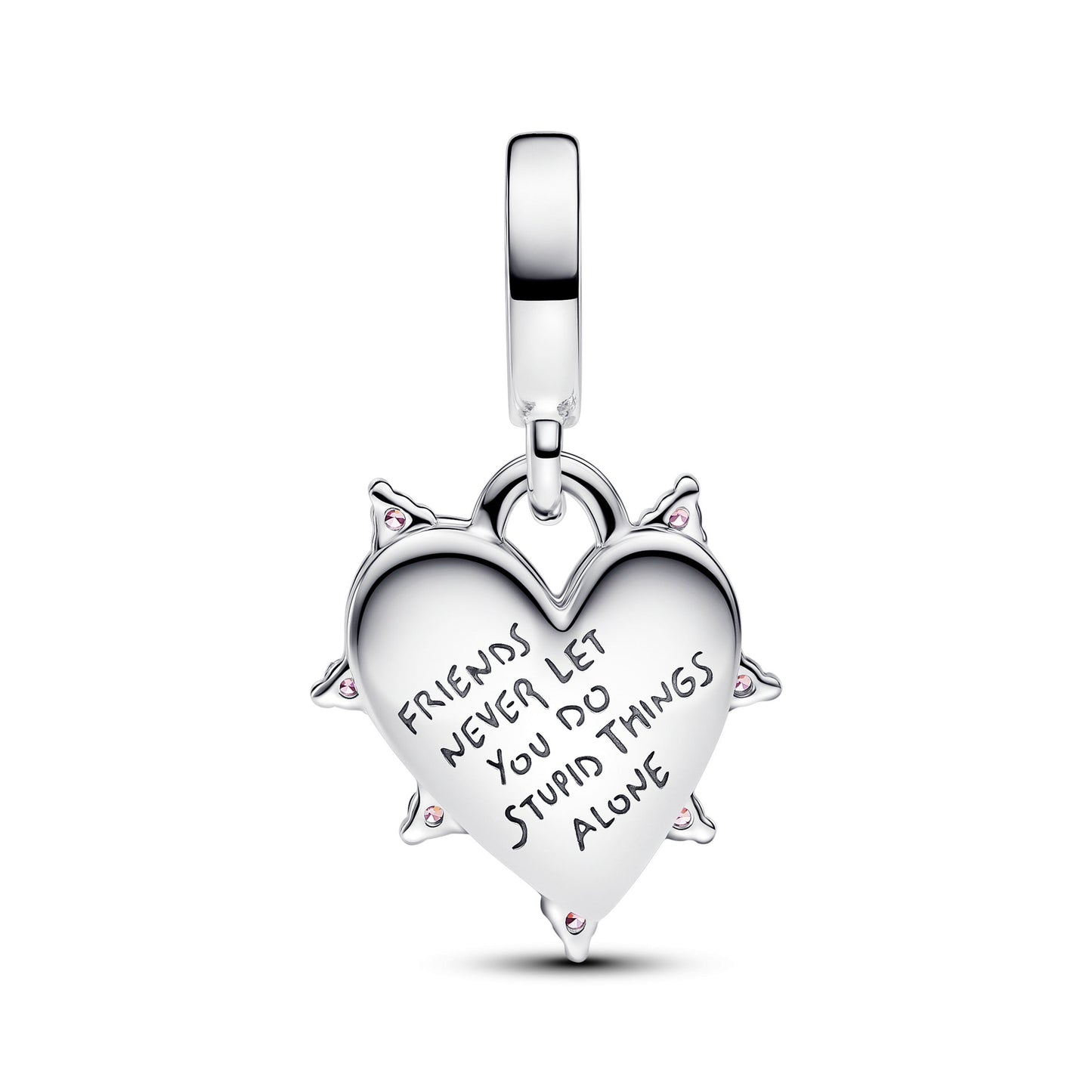 Friendship Opalescent Double Dangle Charm Premium Fashion Jewelry Gift Collection
