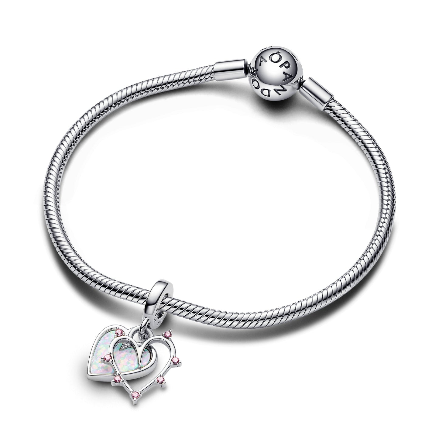 Friendship Opalescent Double Dangle Charm Premium Fashion Jewelry Gift Collection
