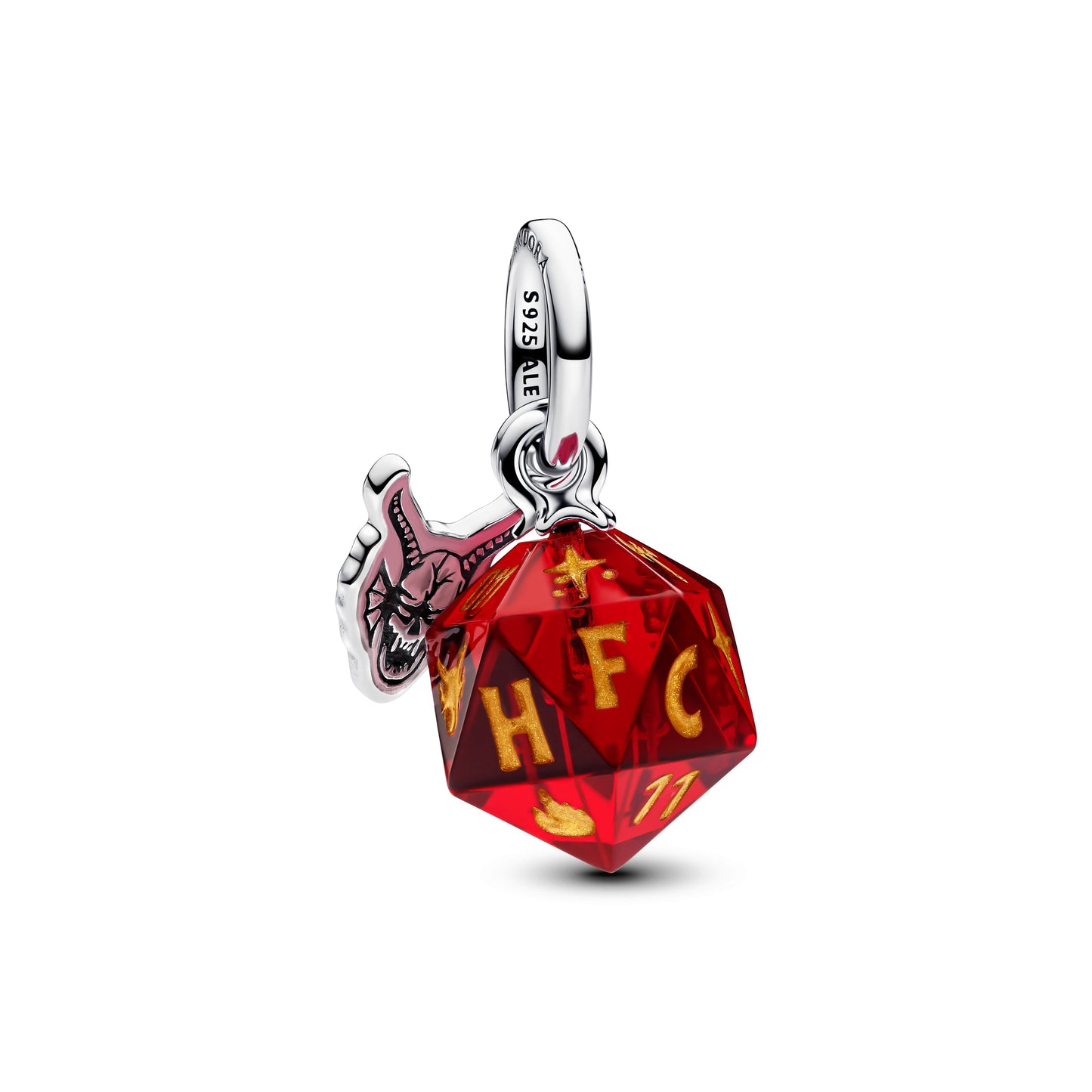Stranger Things Hellfire Club Dice Dangle Charm Premium Fashion Jewelry Gift Collection