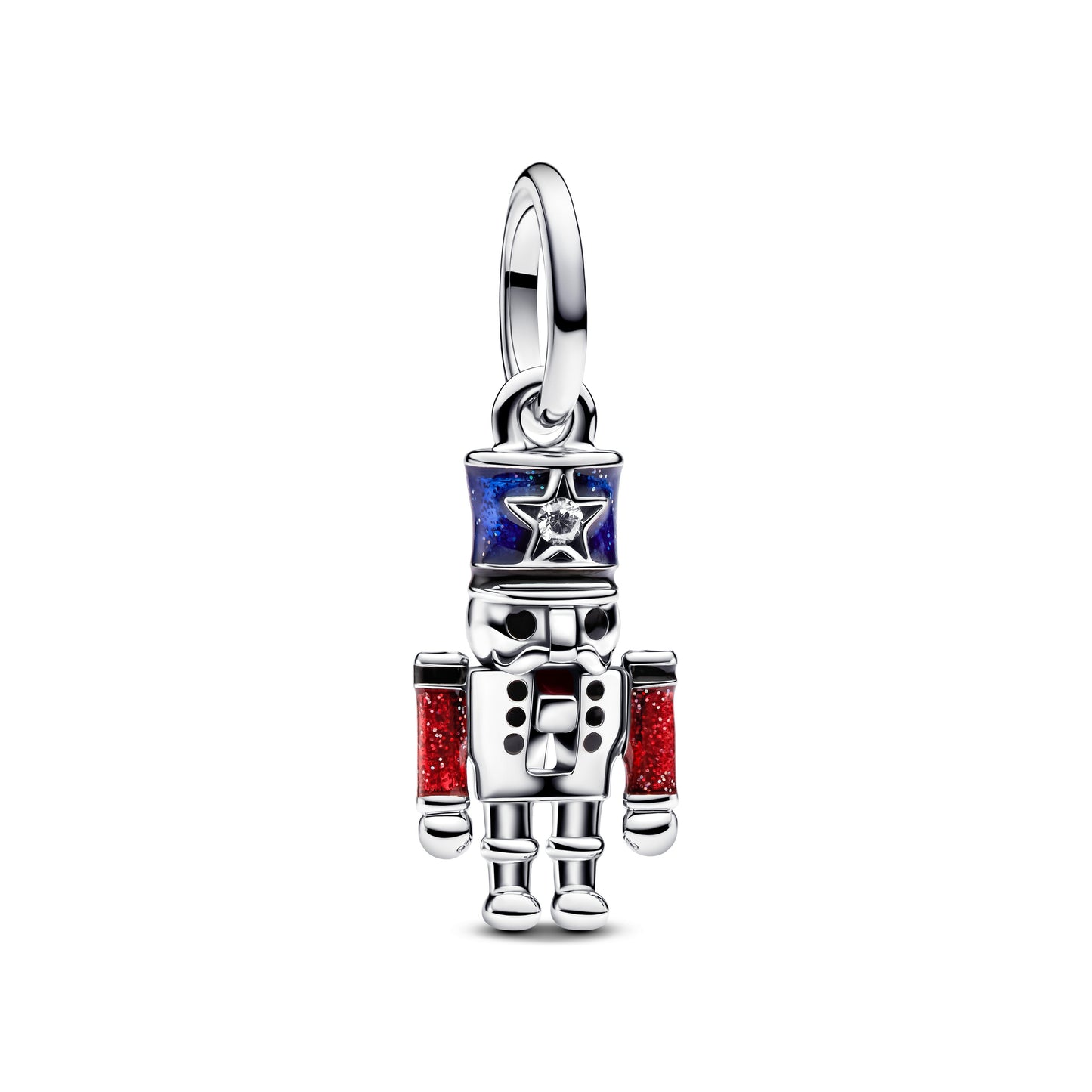 Moveable Nutcracker Dangle Charm Premium Fashion Jewelry Gift Collection