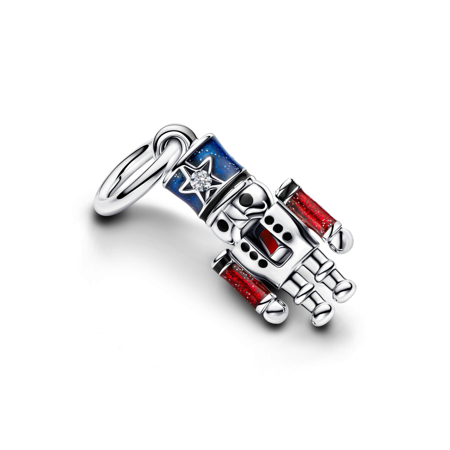 Moveable Nutcracker Dangle Charm Premium Fashion Jewelry Gift Collection