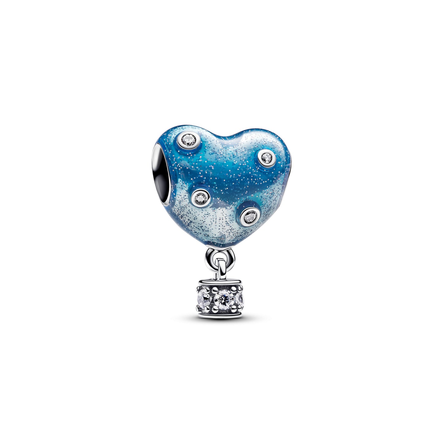 Hot Air Balloon Heart Charm Premium Fashion Jewelry Gift Collection