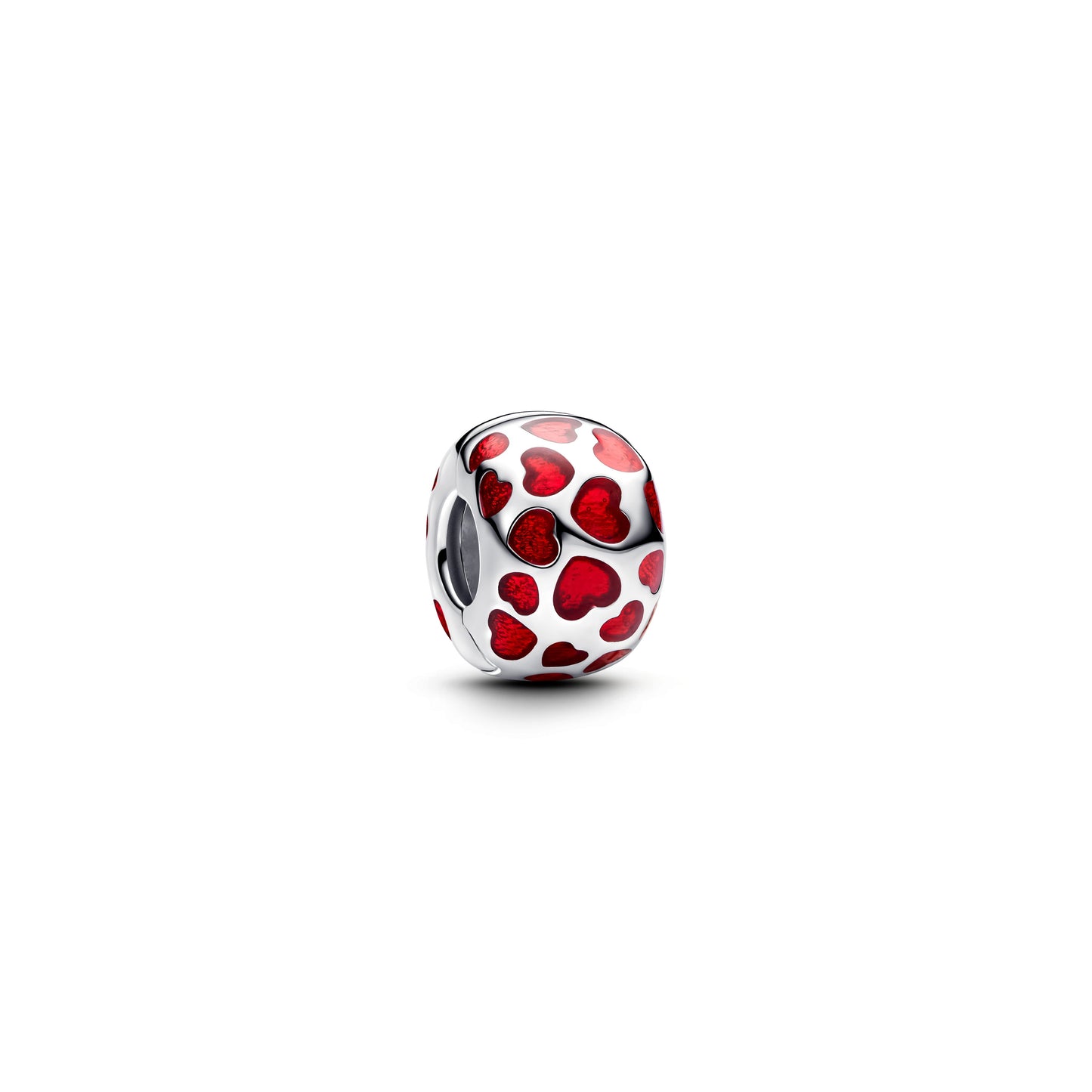 Hearts Round Clip Charm Premium Fashion Jewelry Gift Collection