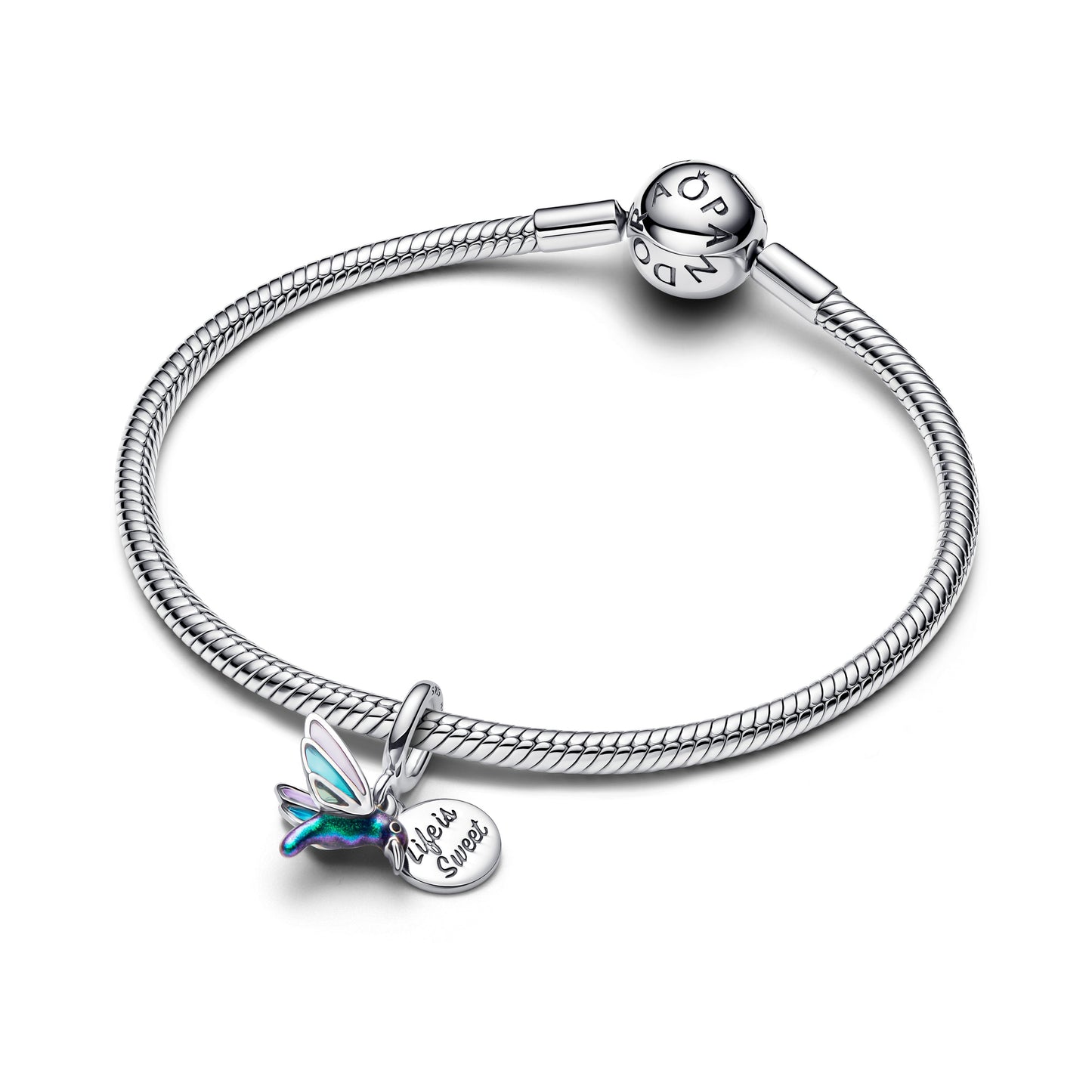 Hummingbird Double Dangle Charm Premium Fashion Jewelry Gift Collection