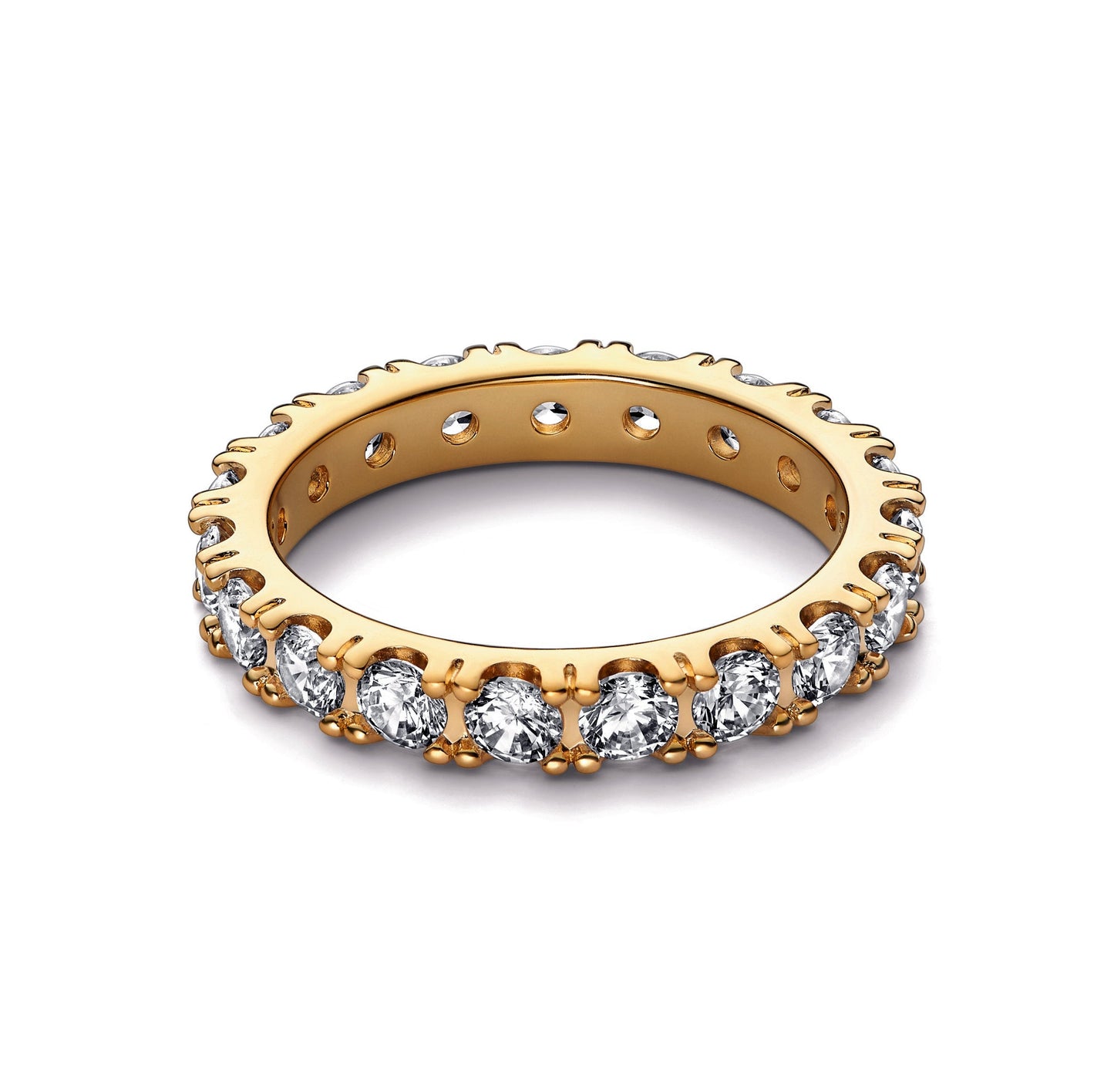 Sparkling Row Eternity Ring Popular Style Premium Collection