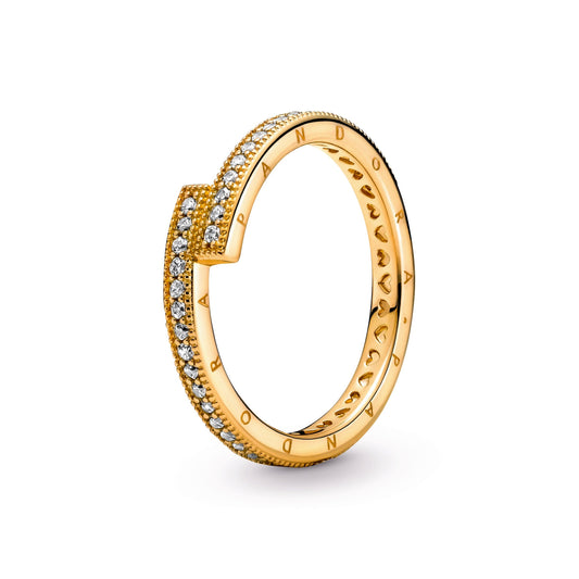 Sparkling Overlapping Ring Popular Style Premium Collection