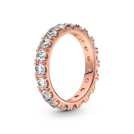 Sparkling Row Eternity Ring Popular Style Premium Collection