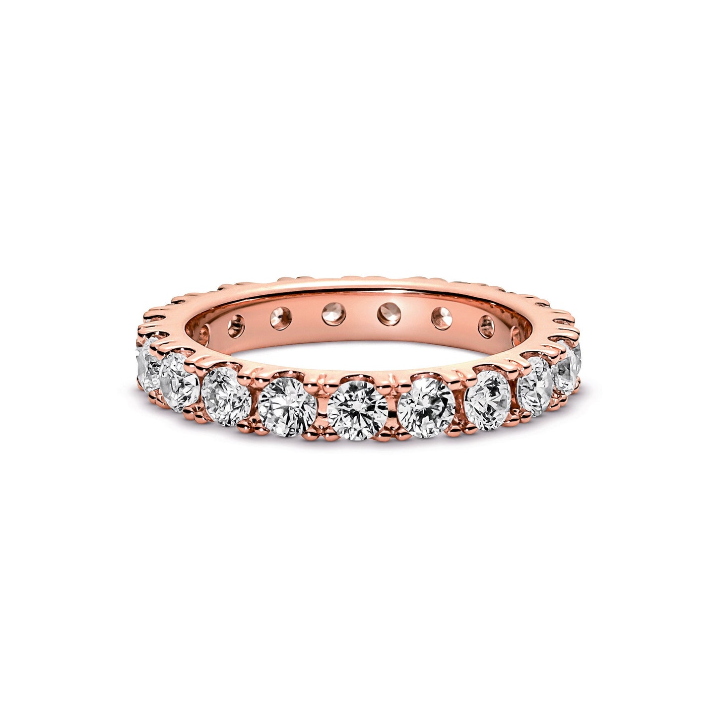 Sparkling Row Eternity Ring Popular Style Premium Collection