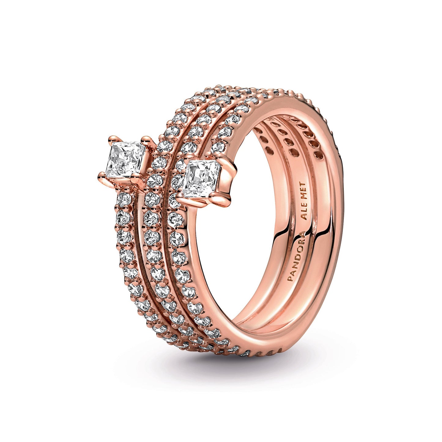 Triple Spiral Ring Popular Style Premium Collection
