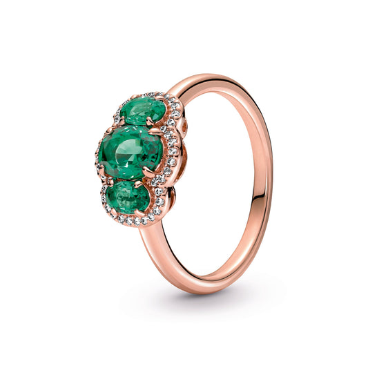 Three Stone Vintage Ring Popular Style Premium Collection