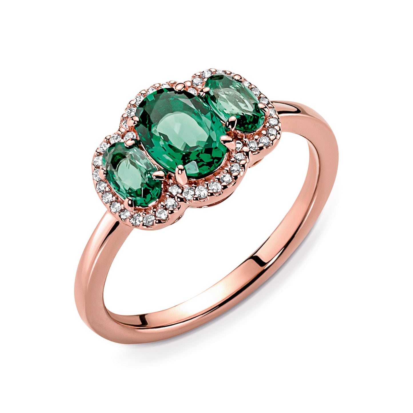 Three Stone Vintage Ring Popular Style Premium Collection