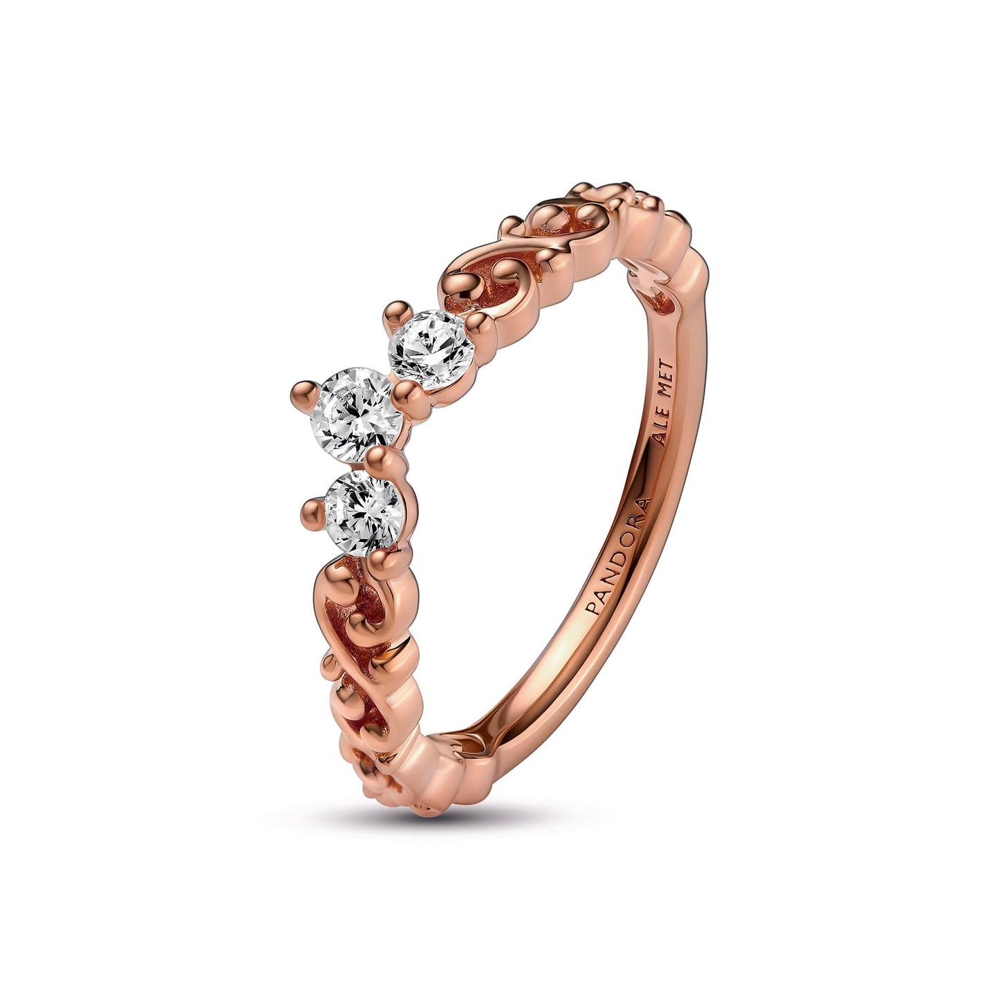 Regal Swirl Tiara Ring Popular Style Premium Collection