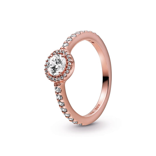 Classic Sparkle Halo Ring Popular Style Premium Collection