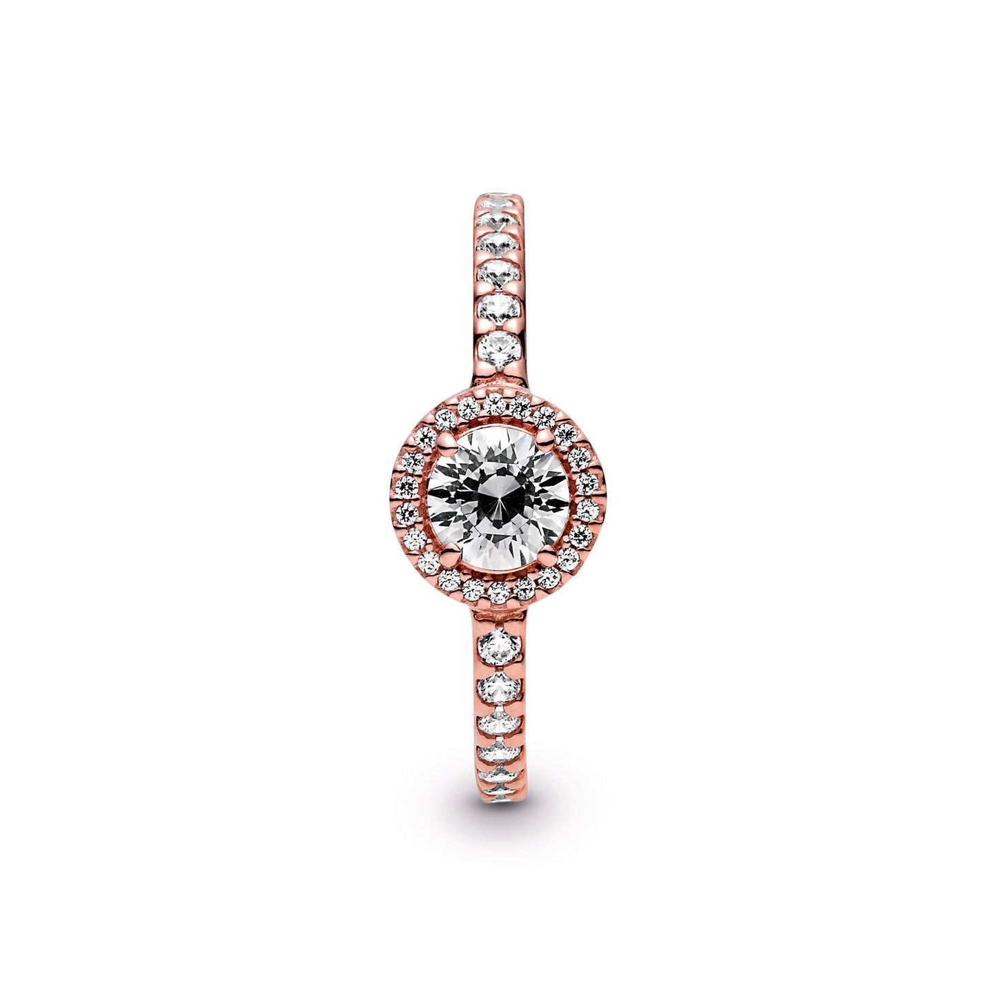 Classic Sparkle Halo Ring Popular Style Premium Collection
