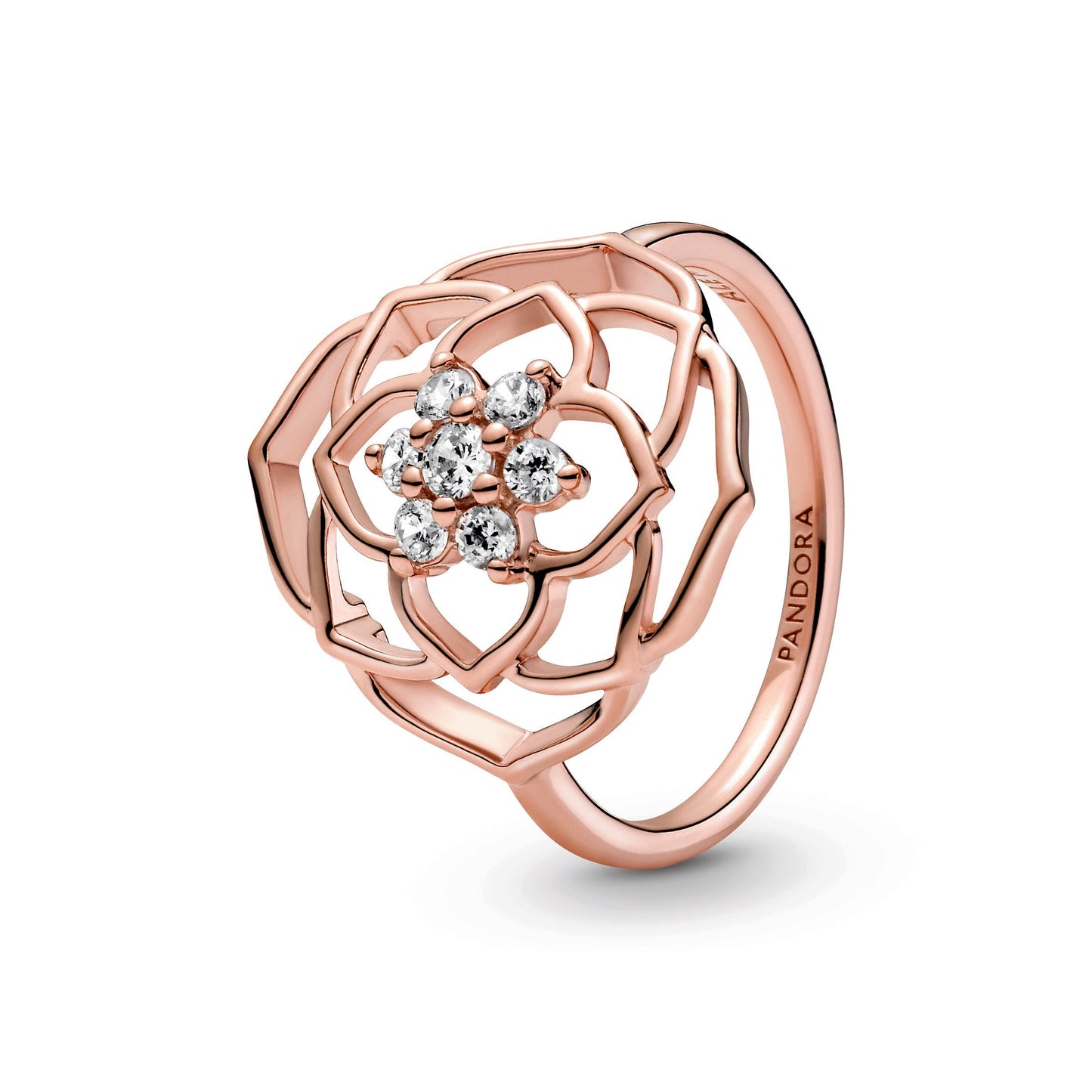 Rose Petals Statement Ring Popular Style Premium Collection
