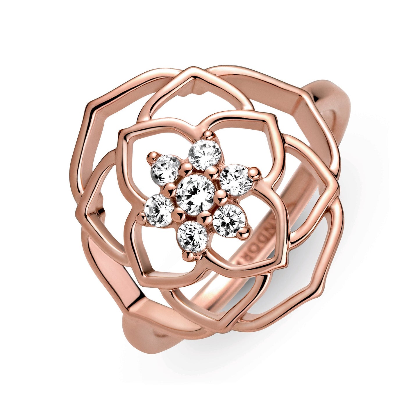 Rose Petals Statement Ring Popular Style Premium Collection