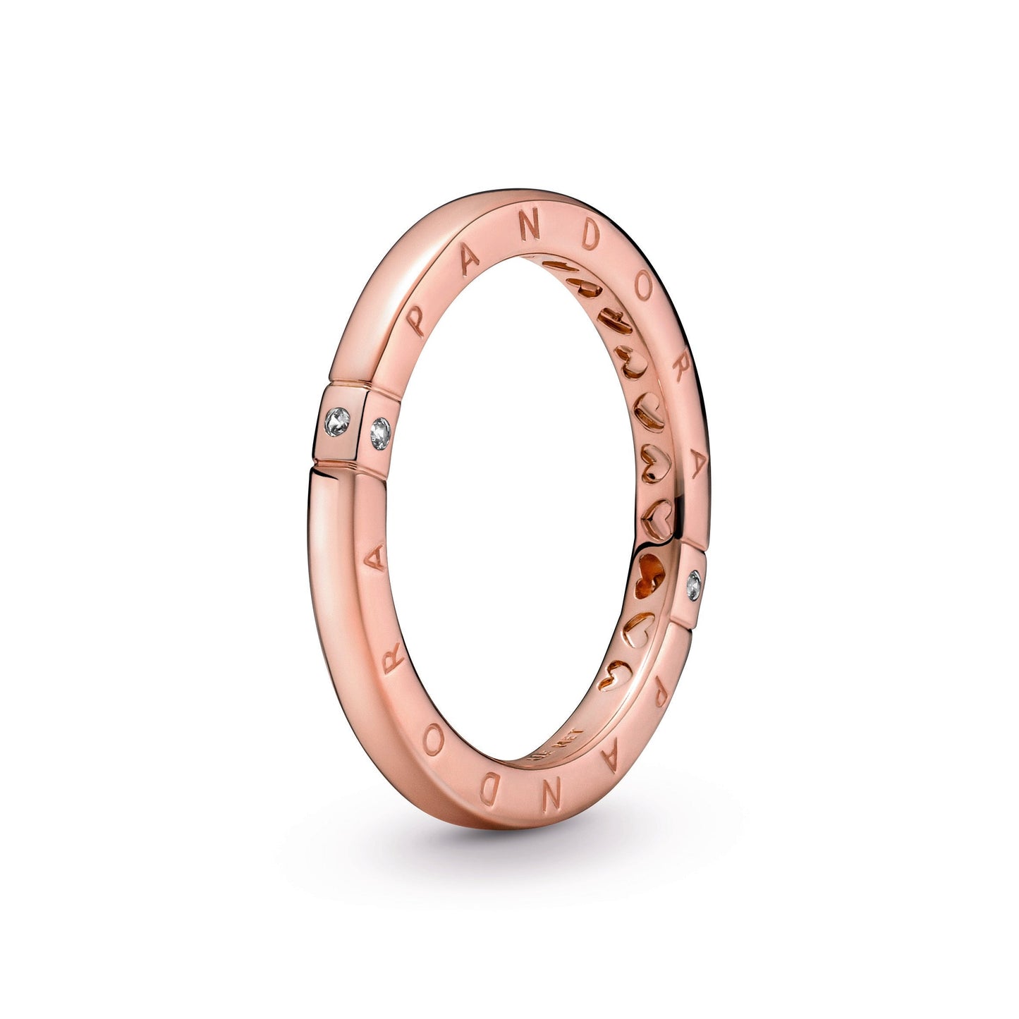 Logo & Hearts Ring Popular Style Premium Collection