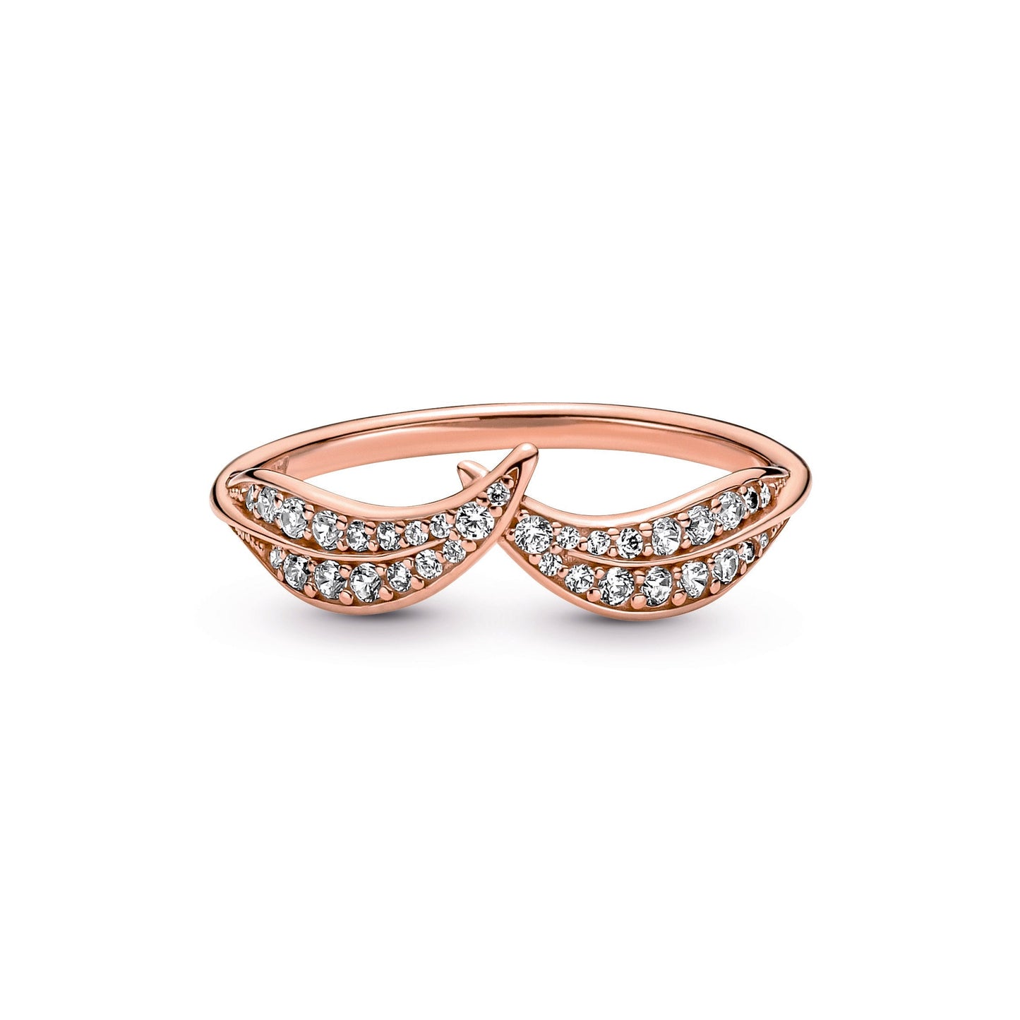 Sparkling Leaves Ring Popular Style Premium Collection