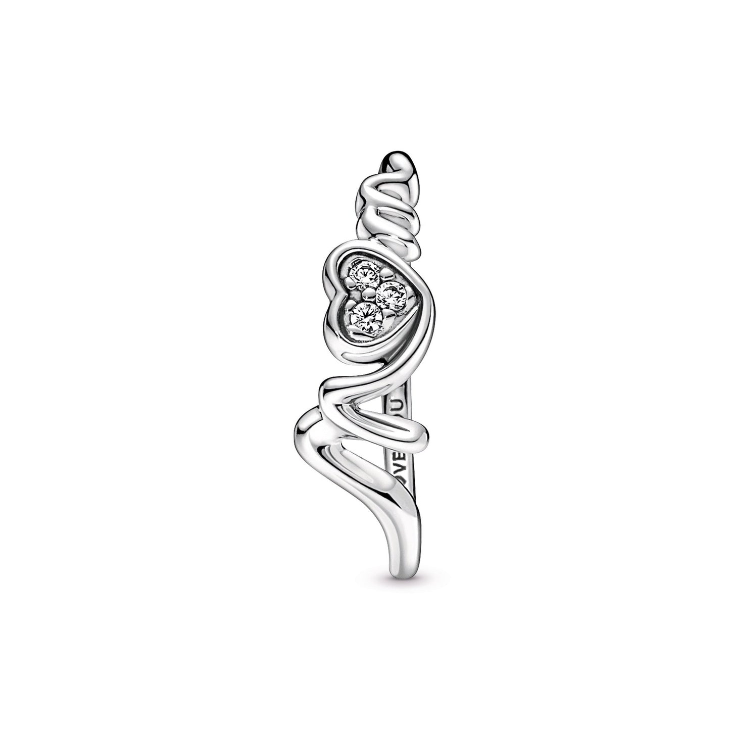 Mum Pavé Heart Ring Popular Style Premium Collection