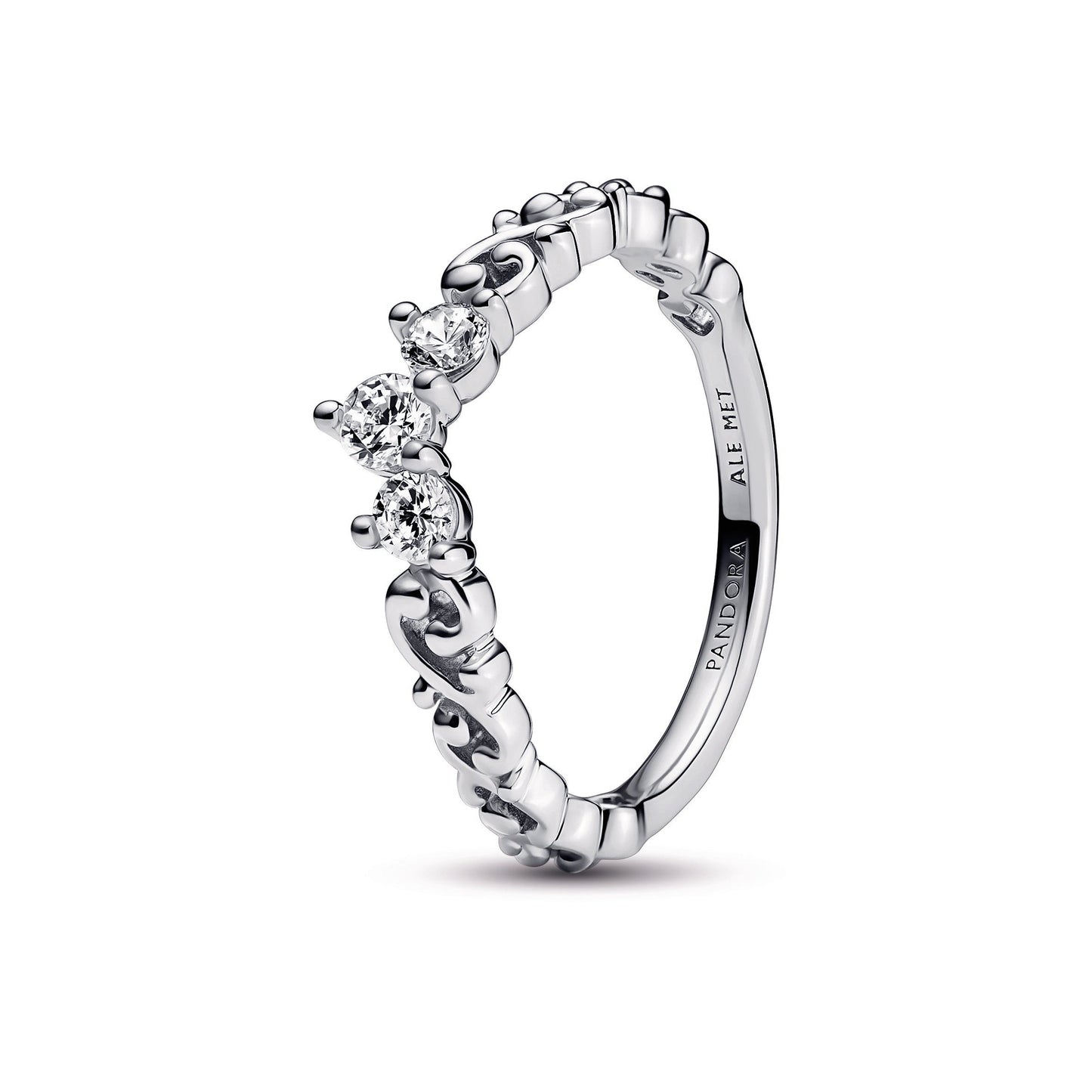 Regal Swirl Tiara Ring Popular Style Premium Collection
