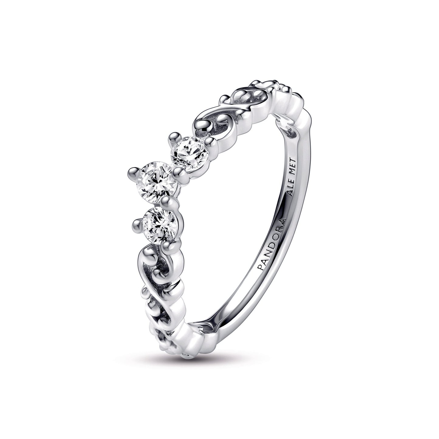 Regal Swirl Tiara Ring Popular Style Premium Collection