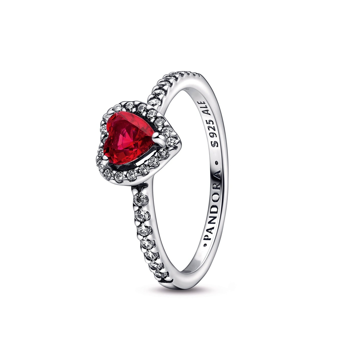 Elevated Red Heart Ring Popular Style Premium Collection