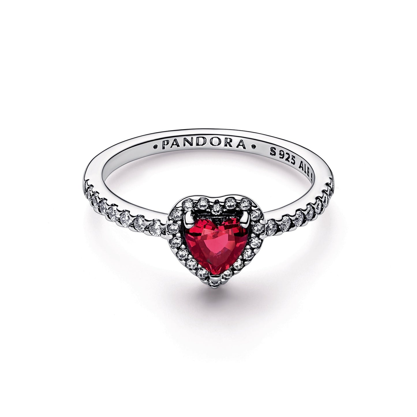 Elevated Red Heart Ring Popular Style Premium Collection