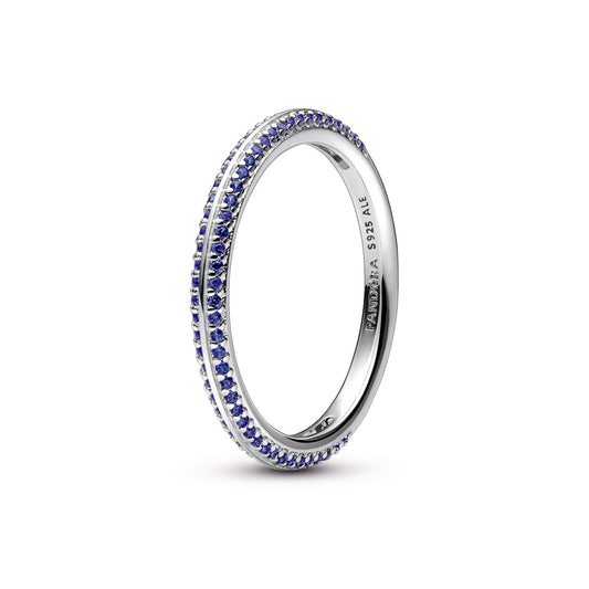 Pandora ME Blue Pavé Ring Popular Style Premium Collection