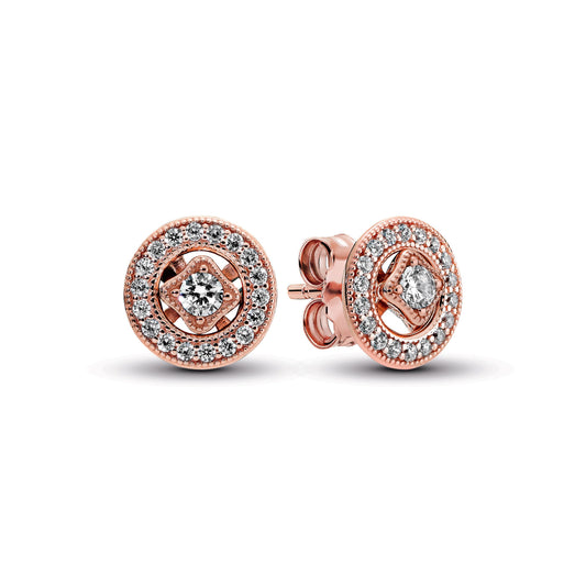 Vintage Circle Stud Earrings Popular Style Premium Collection