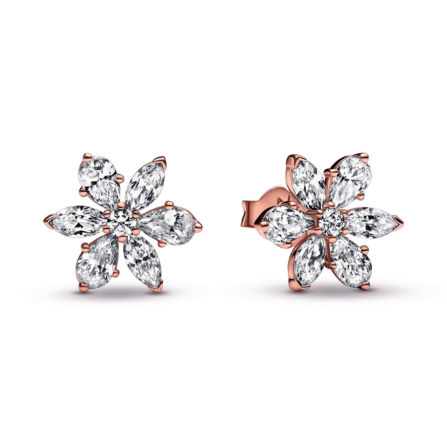 Sparkling Herbarium Cluster Stud Earrings Popular Style Premium Collection