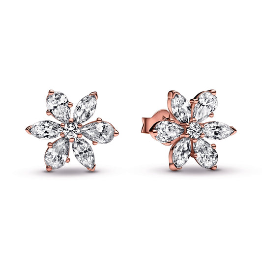 Sparkling Herbarium Cluster Stud Earrings Popular Style Premium Collection
