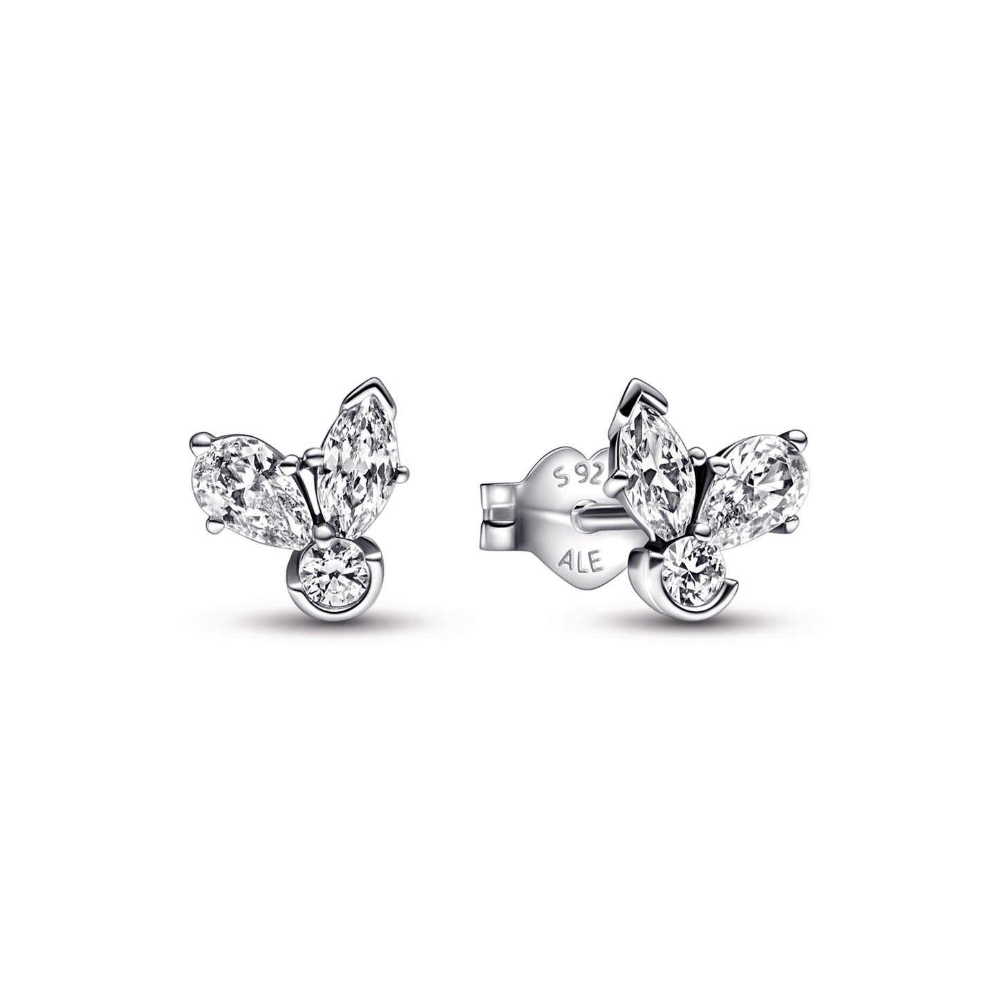 Sparkling Herbarium Cluster Stud Earrings Popular Style Premium Collection