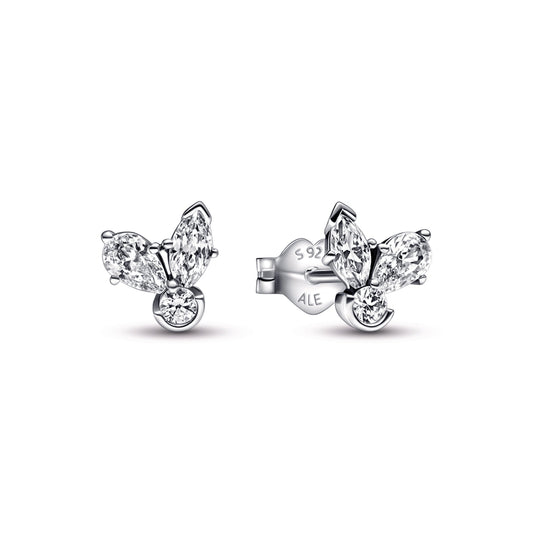 Sparkling Herbarium Cluster Stud Earrings Popular Style Premium Collection