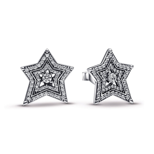 Celestial Asymmetric Star Stud Earrings Popular Style Premium Collection