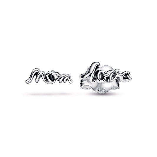 Love Mum Stud Earrings Popular Style Premium Collection