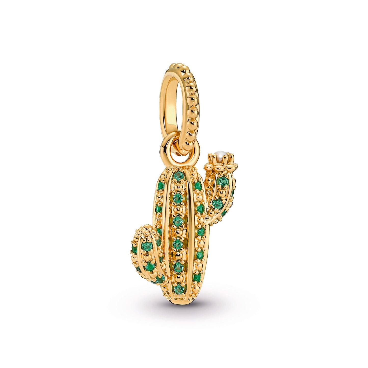 Sparkling Desert Cactus Pendant Premium Fashion Jewelry Gift Collection