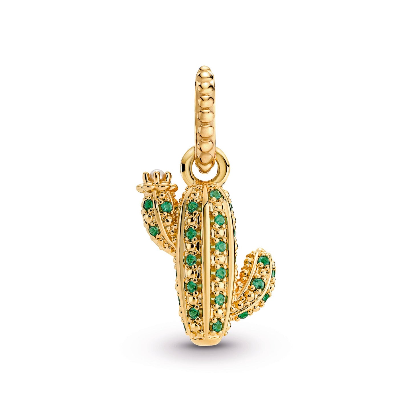 Sparkling Desert Cactus Pendant Premium Fashion Jewelry Gift Collection