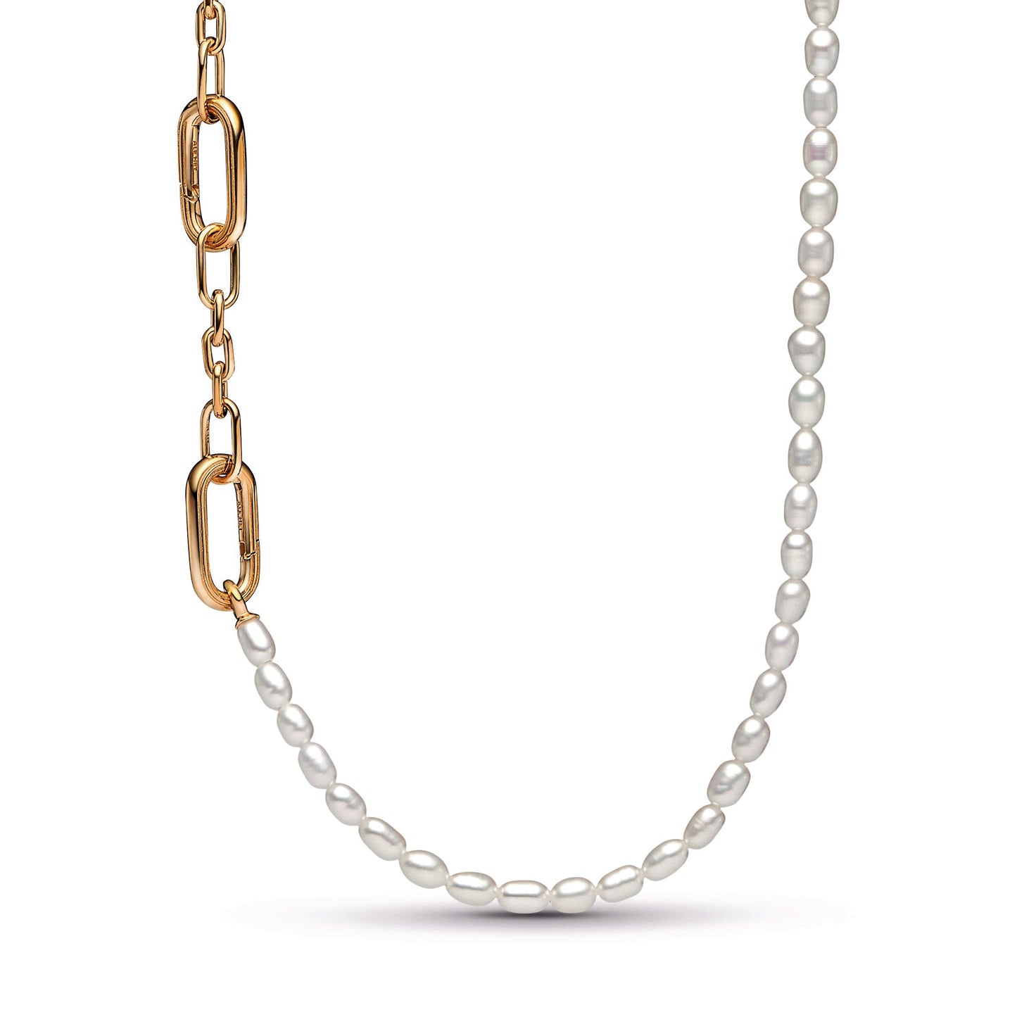 Pandora ME Slim Treated Freshwater Cultured Pearl Necklace Premium Fashion Jewelry Gift Collection
