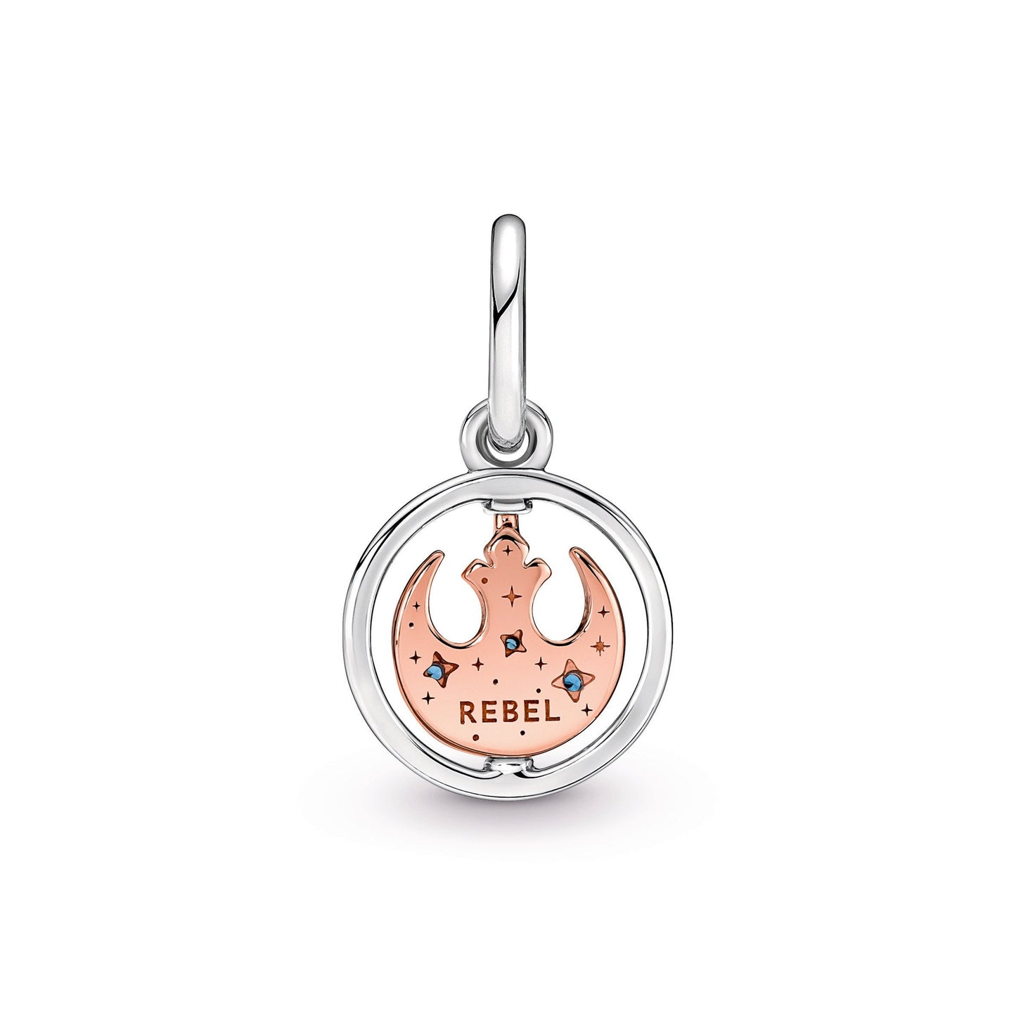 Star Wars™ Rebel Alliance™ Symbol Spinning Pendant Premium Fashion Jewelry Gift Collection