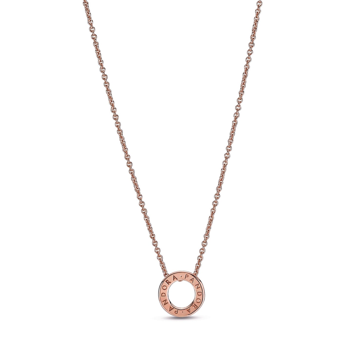 Pandora Logo Pavé Circle Collier Necklace Premium Fashion Jewelry Gift Collection