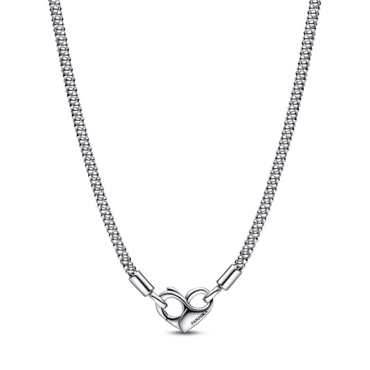Pandora Moments Studded Chain Necklace Premium Fashion Jewelry Gift Collection