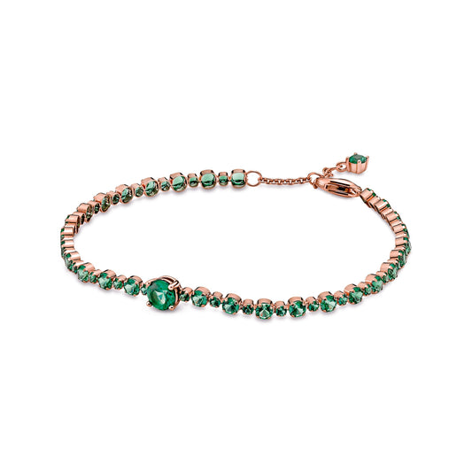 Sparkling Pavé Tennis Bracelet Premium Fashion Jewelry Gift Collection