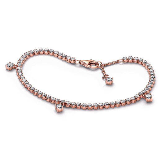 Sparkling Drops Tennis Bracelet Premium Fashion Jewelry Gift Collection