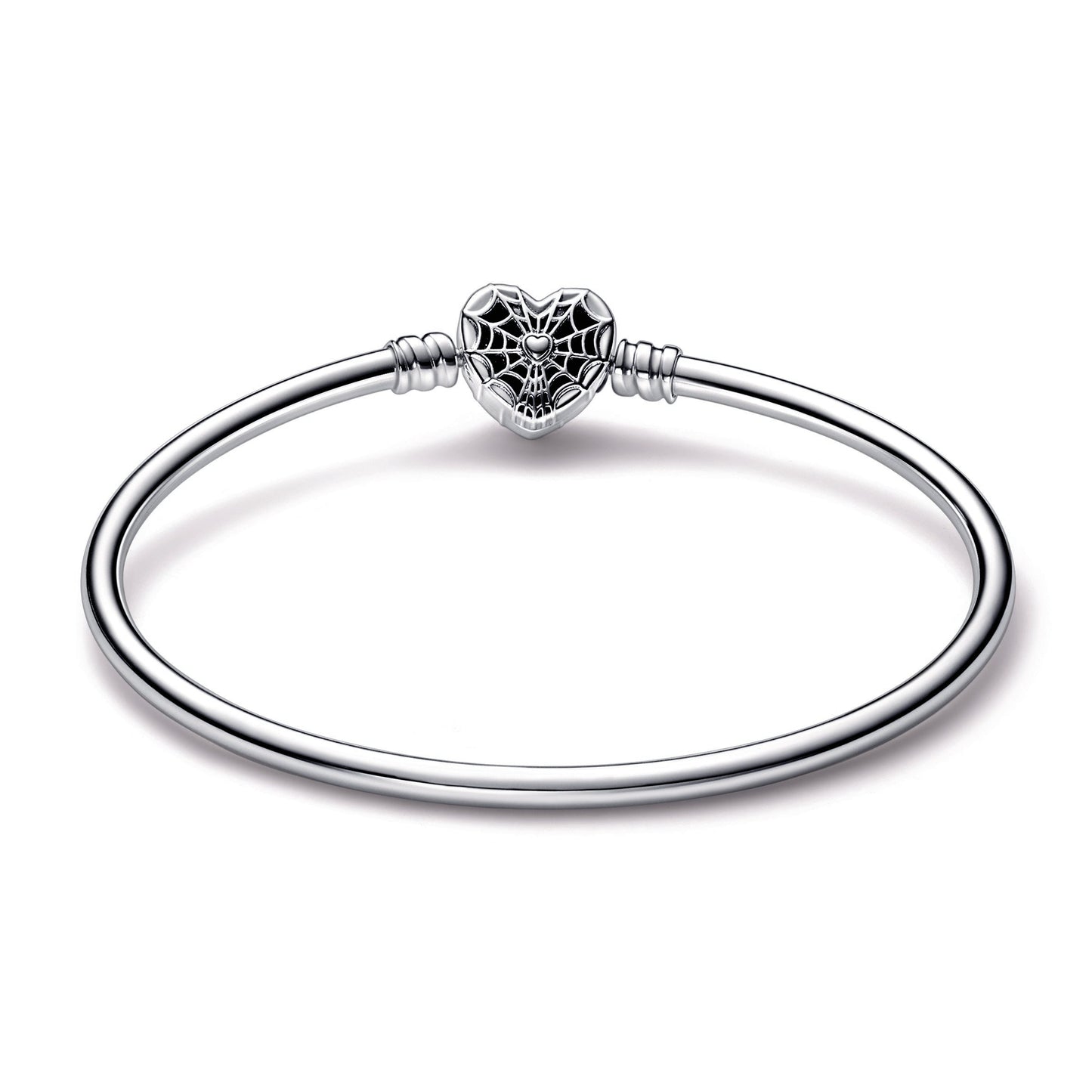 Pandora Moments Marvel Spider-Man Mask Clasp Bangle Premium Fashion Jewelry Gift Collection