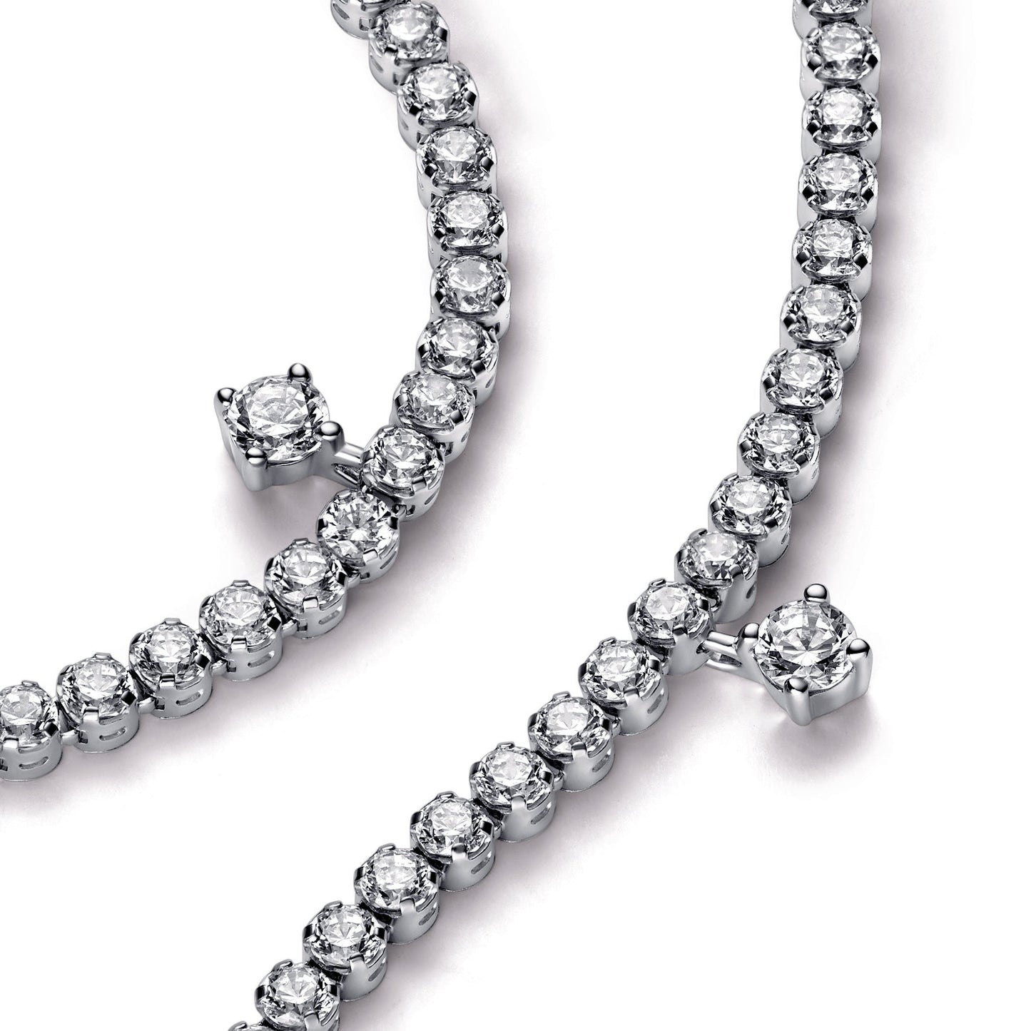 Sparkling Drops Tennis Bracelet Premium Fashion Jewelry Gift Collection