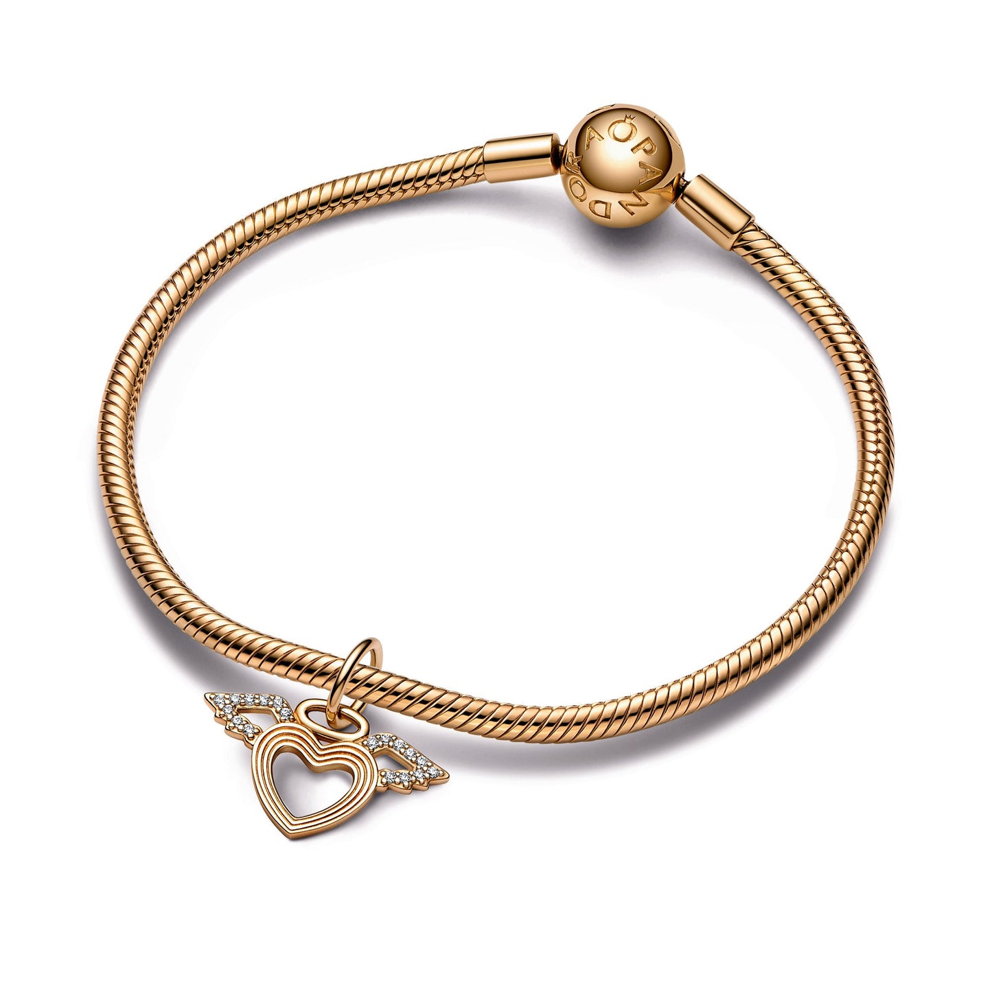 Heart & Angel Wings Dangle Charm Premium Fashion Jewelry Gift Collection