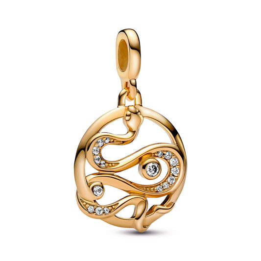 Pandora ME Pavé Snake Medallion Premium Fashion Jewelry Gift Collection